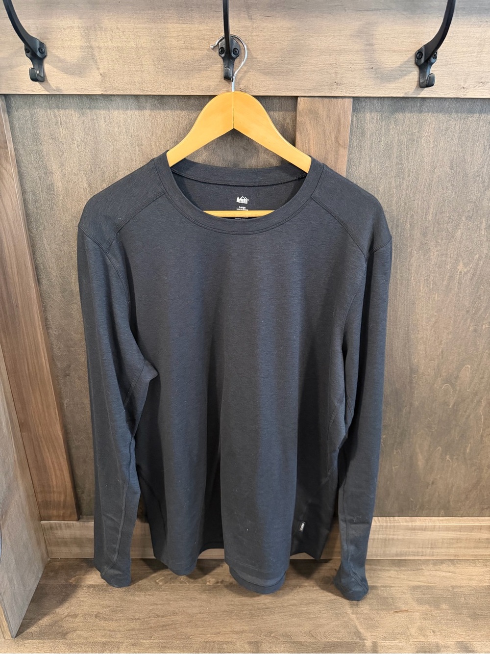 REI Men's Long-Sleeve Crewneck Base Layer